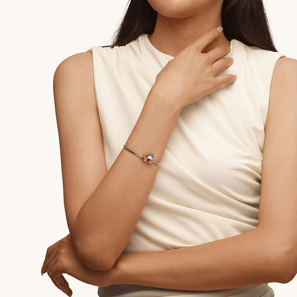 Gnoce Festive Car & Christmas Tree Charm_4