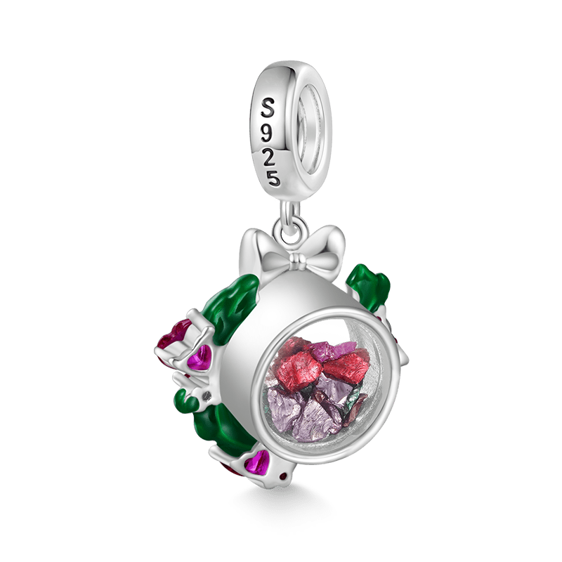 Gnoce Christmas Transparent Garland Gem Pendant Dangle Charm_2