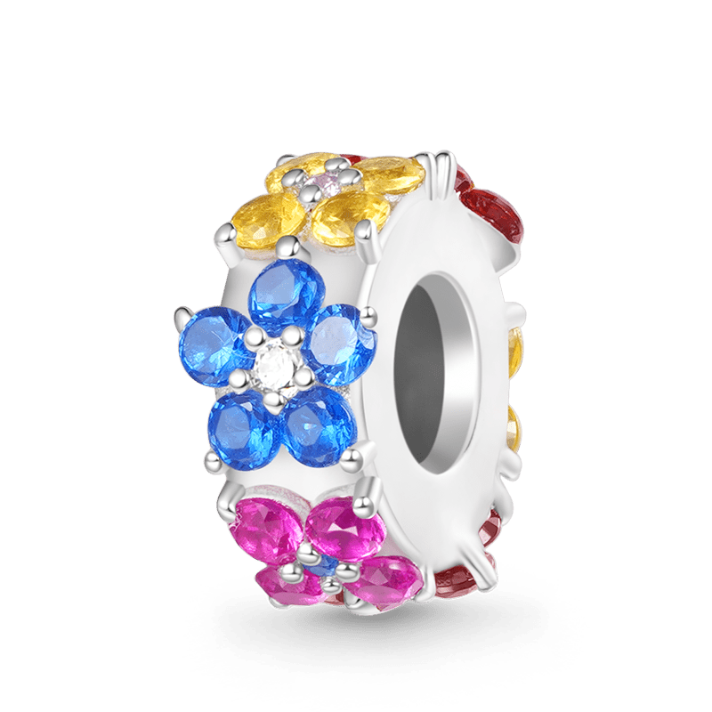 Gnoce Colorful Flowers Charm_1
