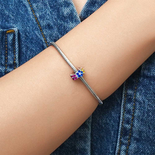 Gnoce Colorful Flowers Charm_5