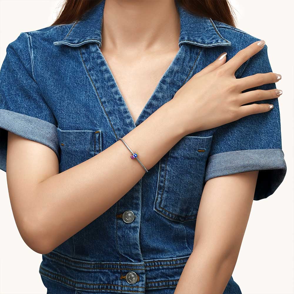 Gnoce Colorful Flowers Charm_4