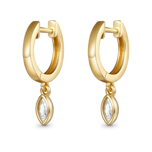 Gnoce Marquise Diamond Drop Earrings_1