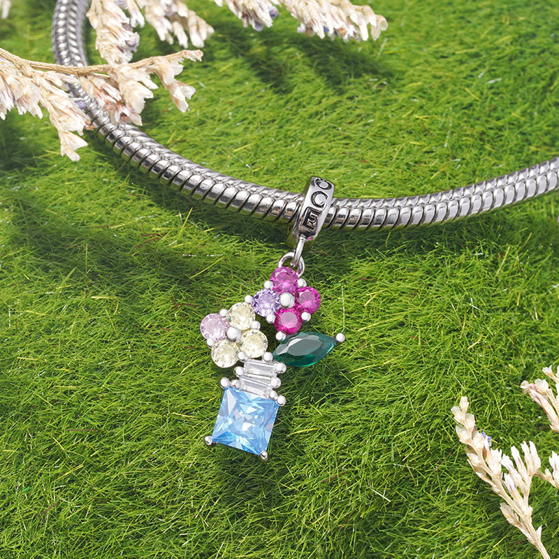 Gnoce Colorful Vase Pendant Dangle Charm_3