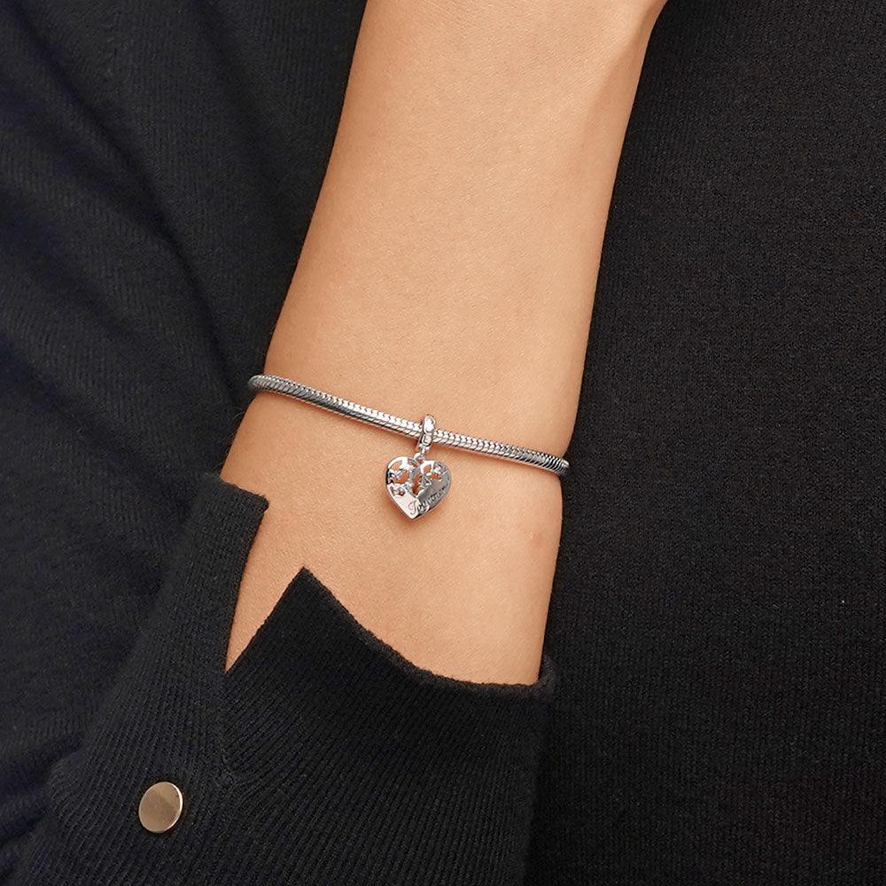 Gnoce Butterfly Love Birthstone Pendant Dangle Charm_8