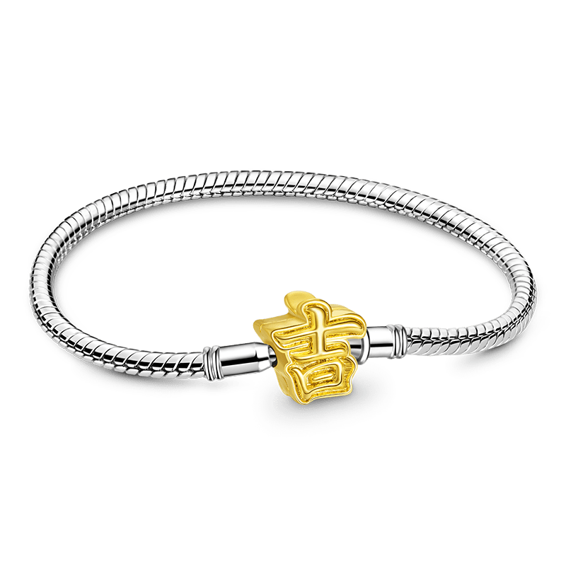 Gnoce Auspicious Basic Snake Chain Bracelet_1