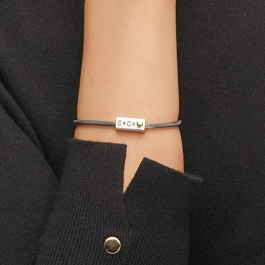 Gnoce Personalized Initials Rectangle Charm_5