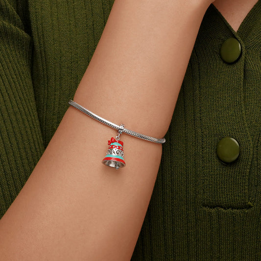 Gnoce Christmas Bell Pendant Dangle Charm_6