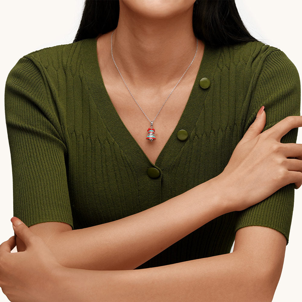 Gnoce Christmas Bell Pendant Dangle Charm_4