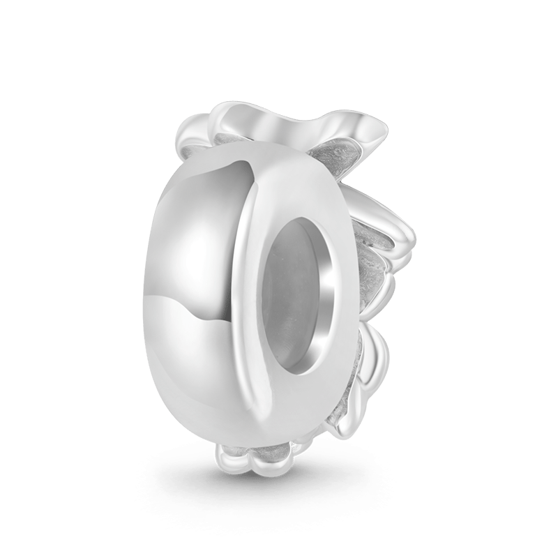 Gnoce Colorful Hummingbird Love Flower Charm_2