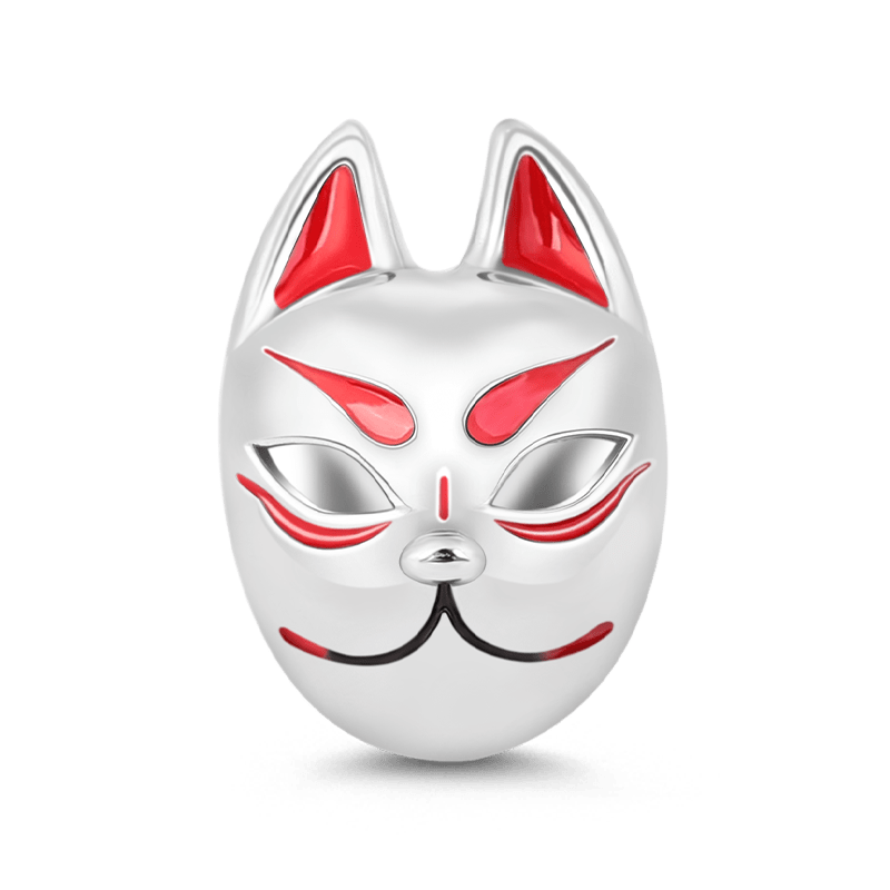 Gnoce "Special For You" Fox Charm Bead 925 Sterling Silver Painting Color_1