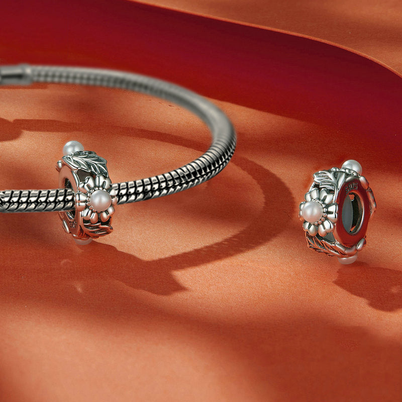 Gnoce Vintage Elegant Daisy Stopper Charm_4