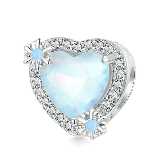 Gnoce Winter Love Heart Snowflake Charm_1