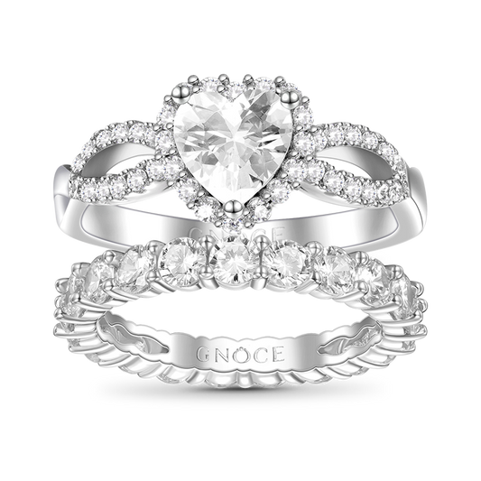 Gnoce Heart Cut Stackable Ring Set_1