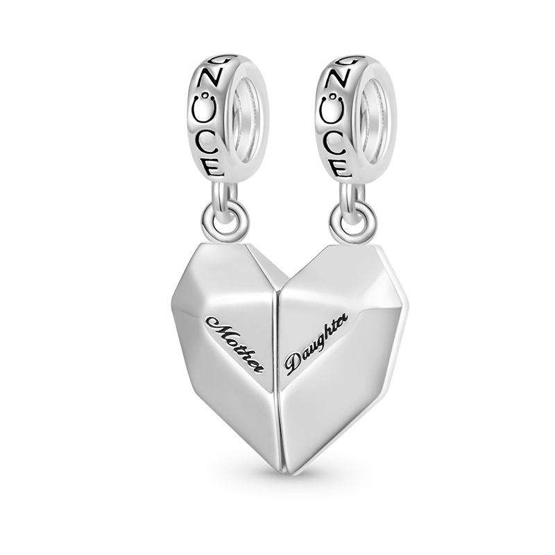 Gnoce Magnet Heart Engravable Pendant Dangle Charm_3