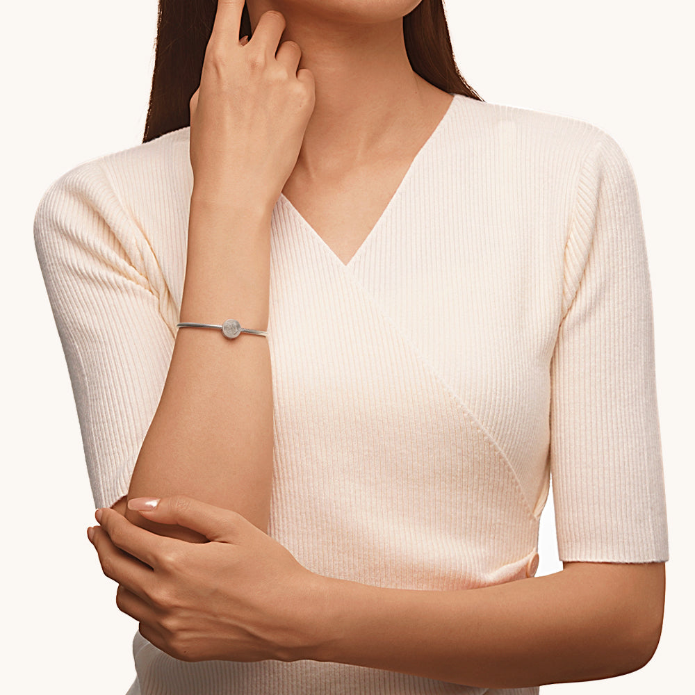 Gnoce Engravable Love Heart Fingerprint Charm_6