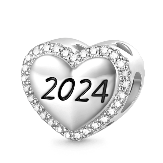 Gnoce Classic Customized Year Engravable Heart Charm_1
