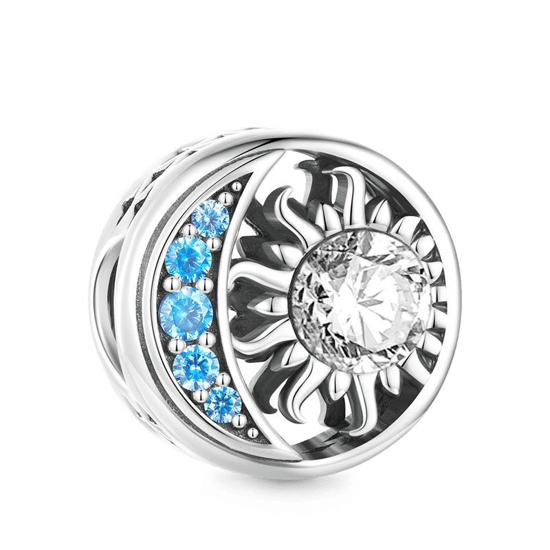 Gnoce Sparkling Sun Moon Opal Stone Charm_2