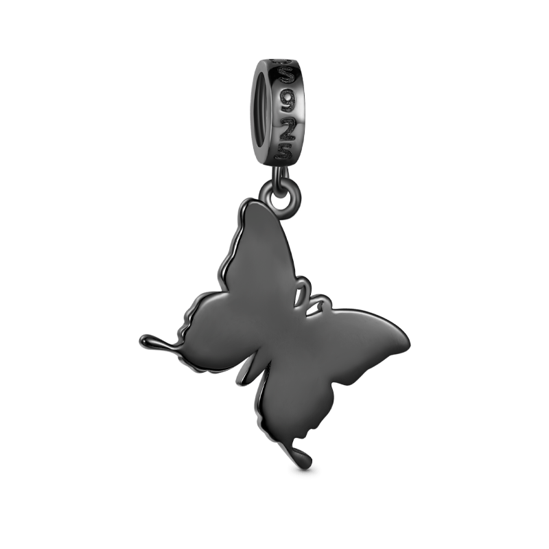 Gnoce Insect Series Red Butterfly Pendant Dangle Charm_2