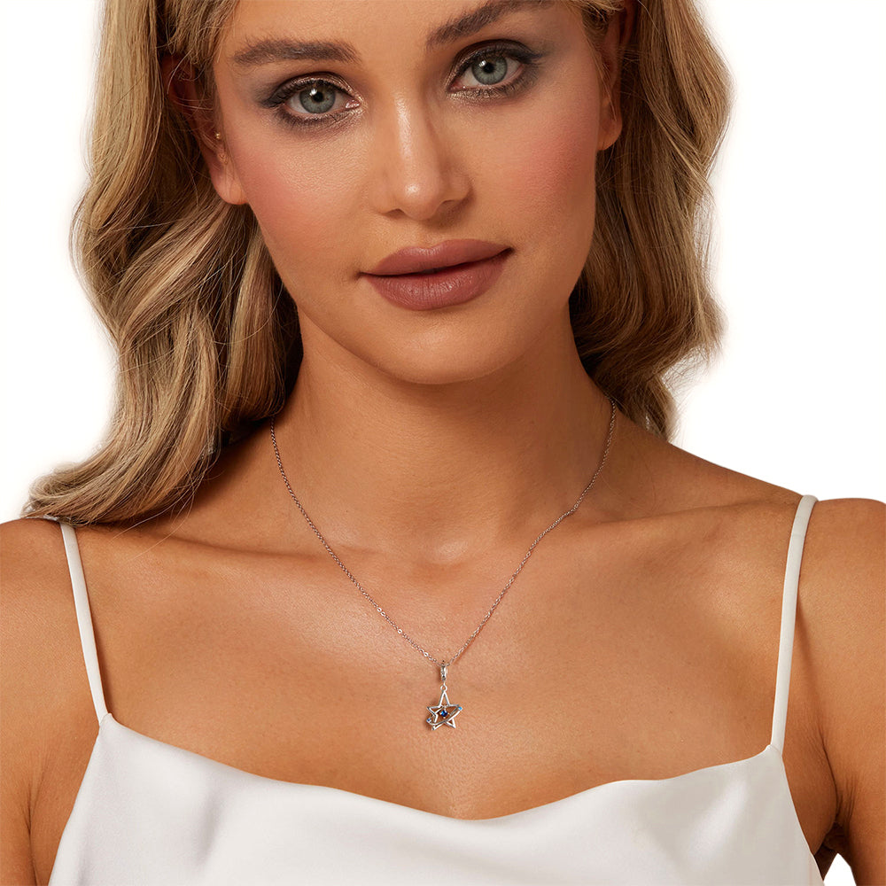 Gnoce Fantasy Star Trail Pendant Dangle Charm_6