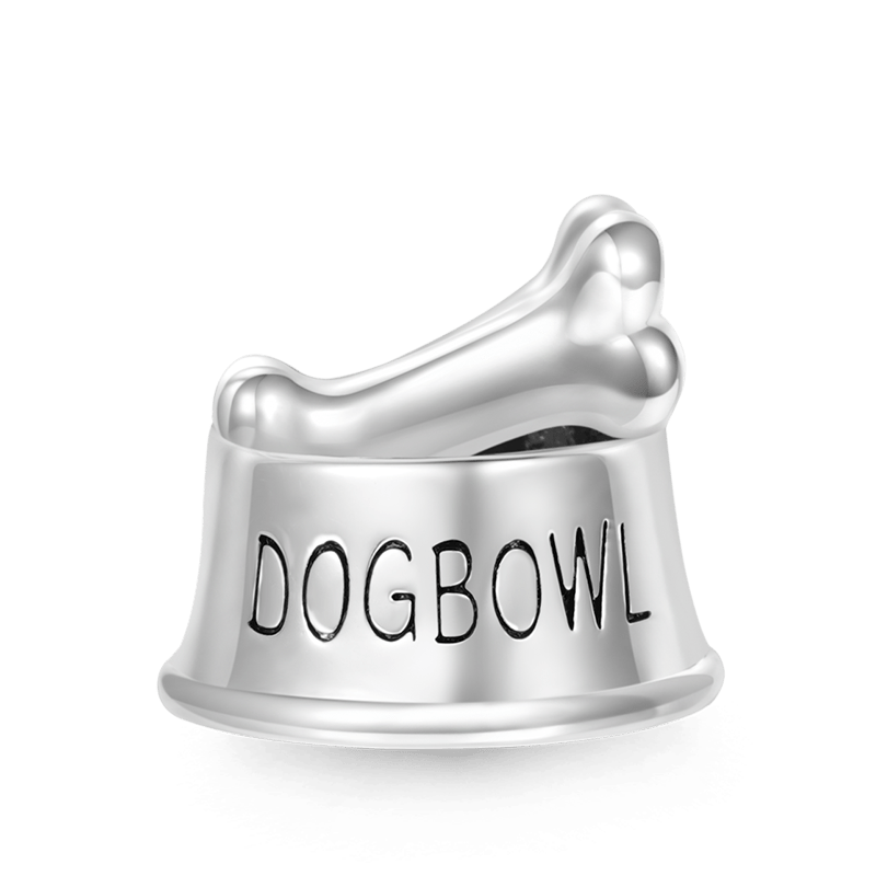 Gnoce Pet Dog Bowl Engravable Name Charm_2