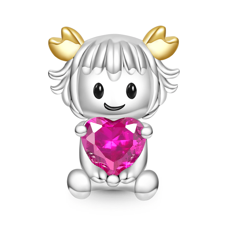 Gnoce Cancer Constellation Embraces Heart Gem Charm_1