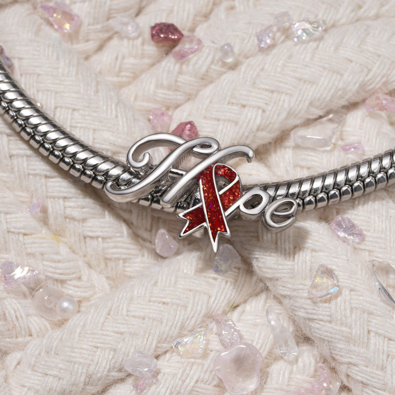 Gnoce AIDS Red Ribbon Hope Charm_3