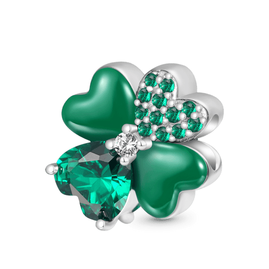 Gnoce Lucky Four Leaf Clover Charm_1