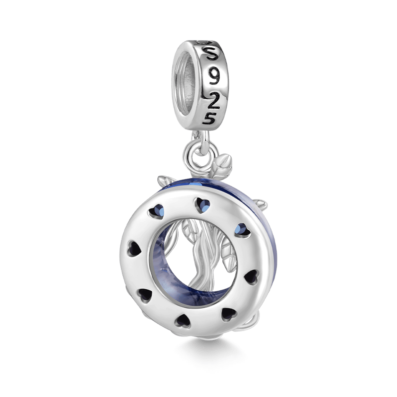 Gnoce Angel Circle Tree of Life Pendant Dangle Charm_2