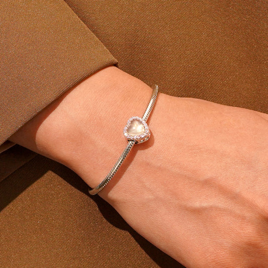 Gnoce Light Pink Heart Color-changing Charm_6