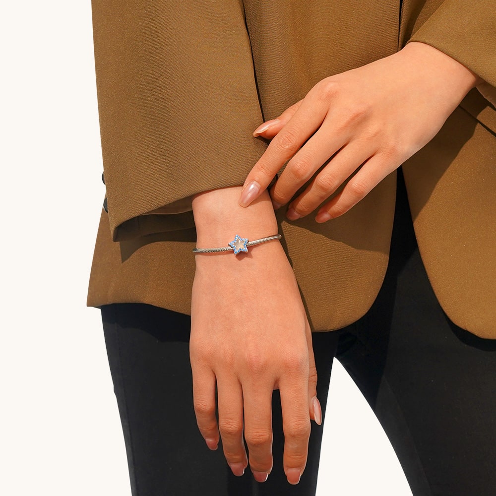 Gnoce Blue Star Color-changing Charm_5