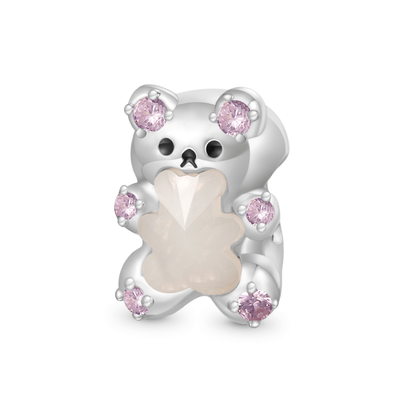 Gnoce Pink Gummy Bear Color-changing Charm_2