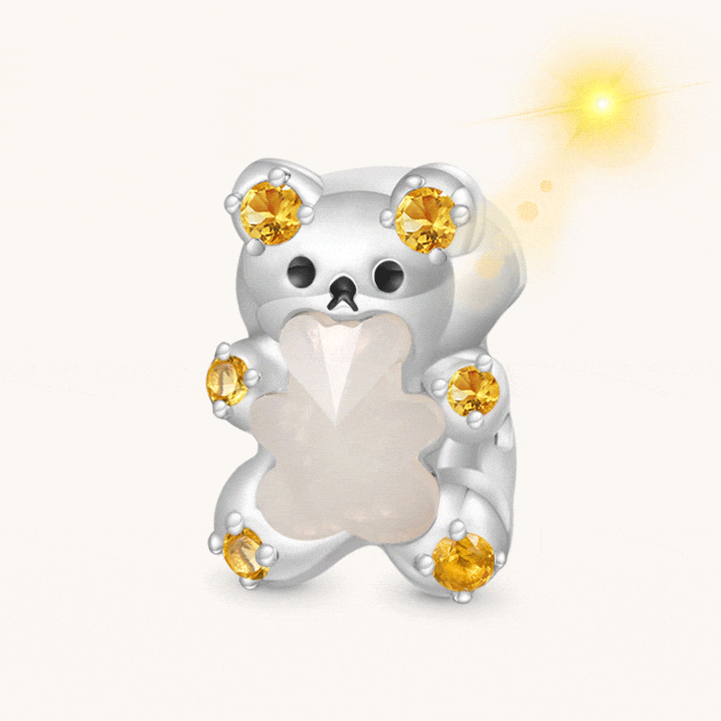 Gnoce Yellow Gummy Bear Color-changing Charm_1