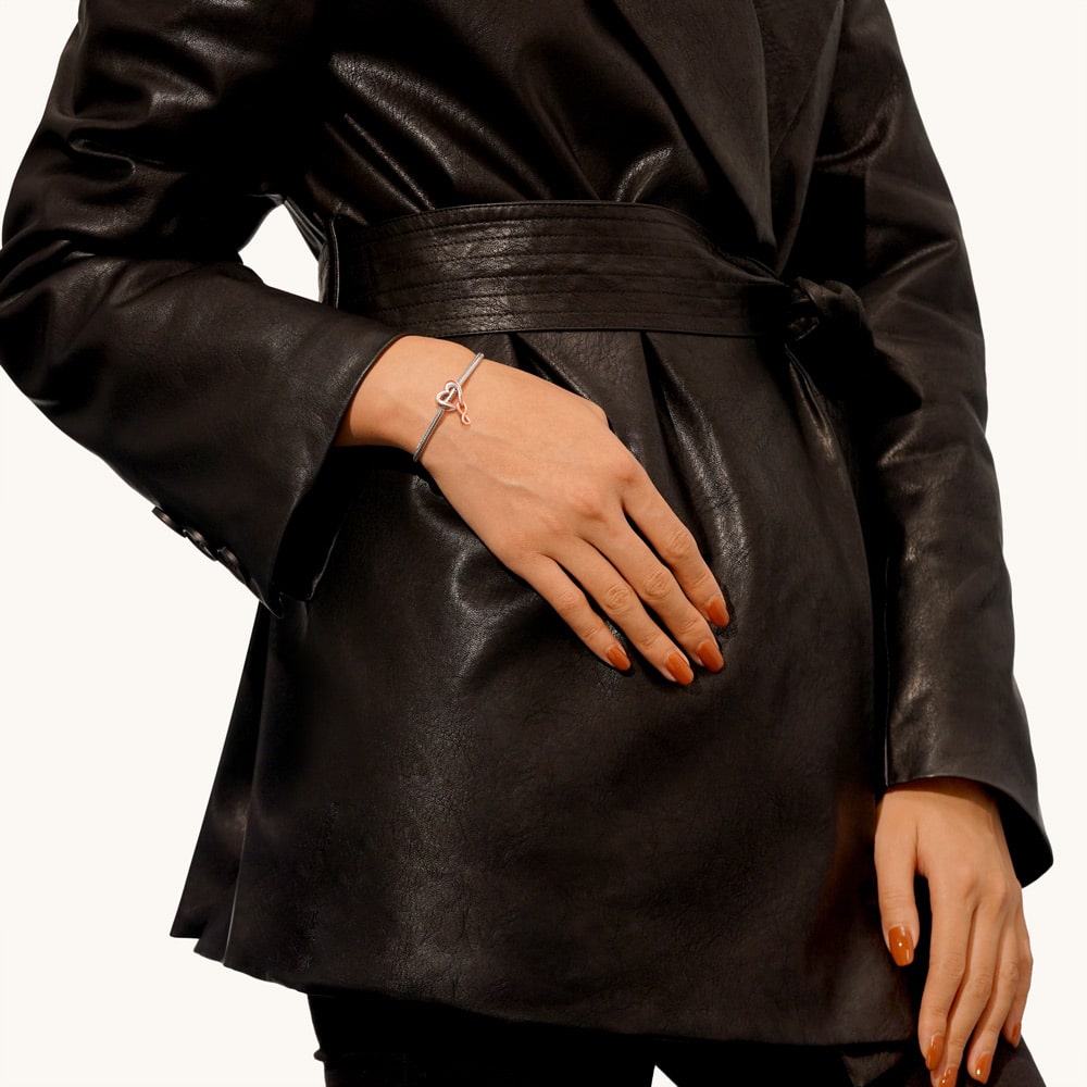 Gnoce Rose Gold Eternal Heart Charm_5