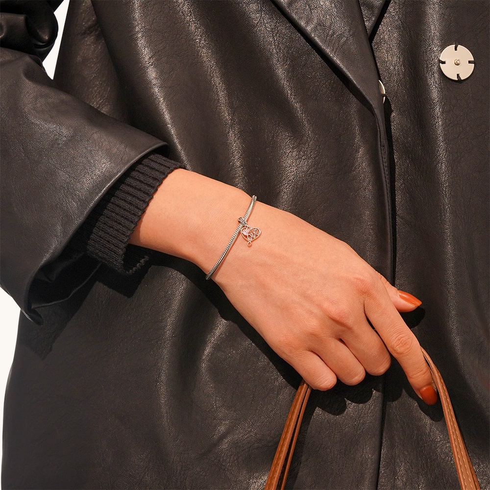 Gnoce Infinite Love Pendant Dangle Charm_6