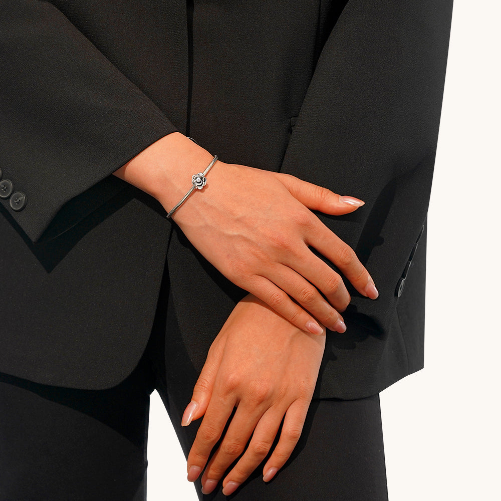 Gnoce Romantic Delicate Rose Charm_4