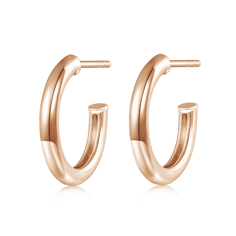 Gnoce Lightweight Open Hoop Earrings_2