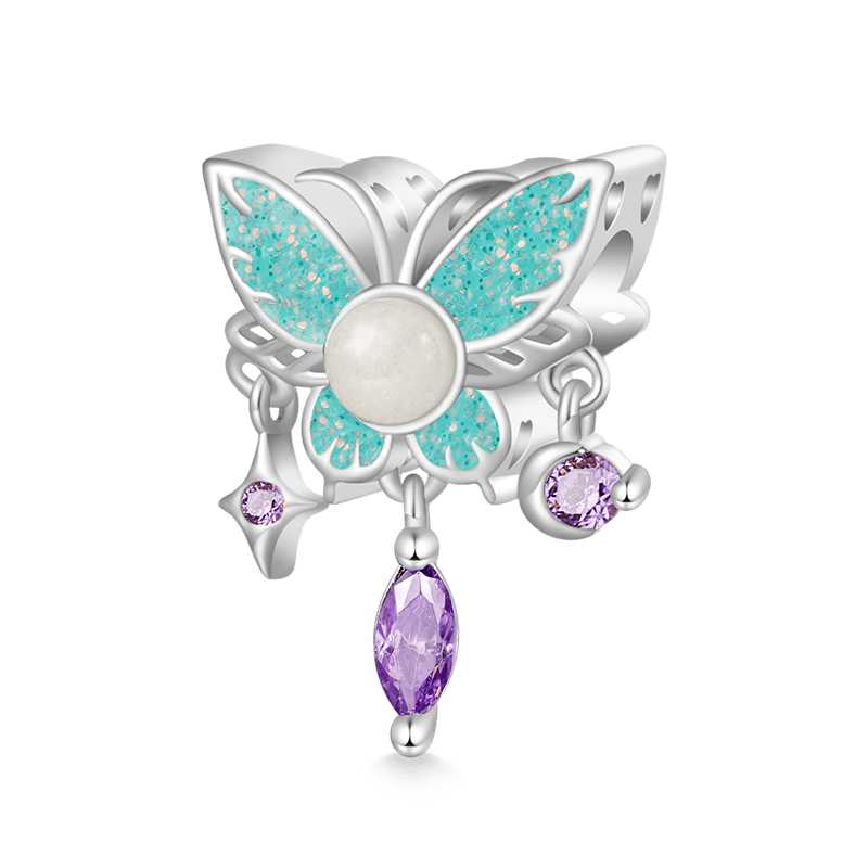 Gnoce Glow-in-the-Dark Butterfly Charm_2