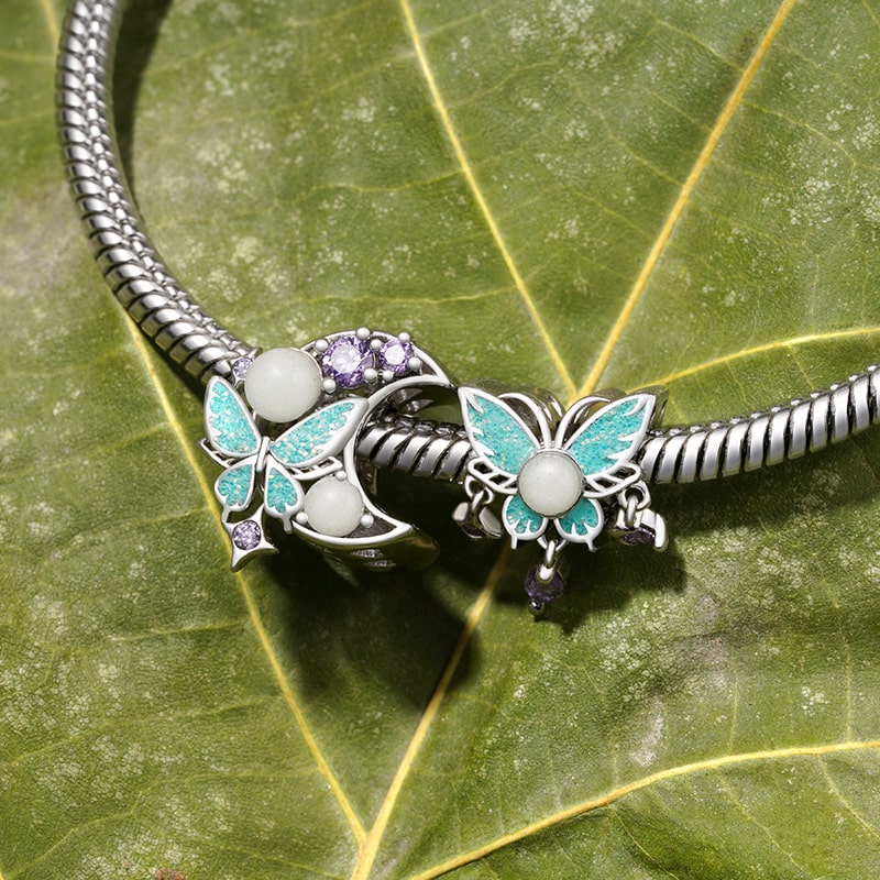 Gnoce Glow-in-the-Dark Butterfly Charm_4