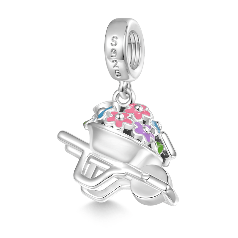 Gnoce Garden Trolley Pendant Dangle Charm_2