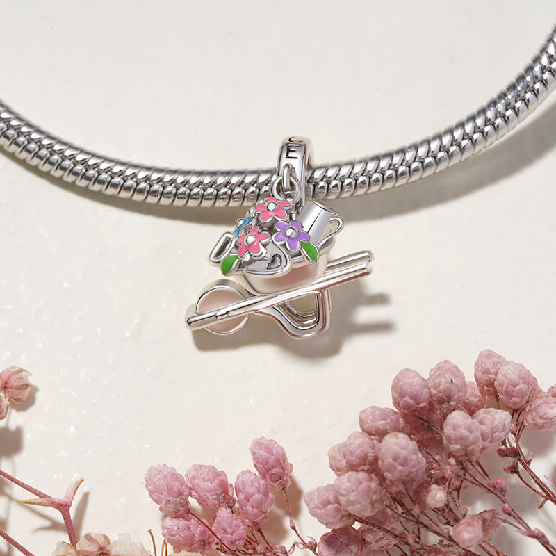 Gnoce Garden Trolley Pendant Dangle Charm_3