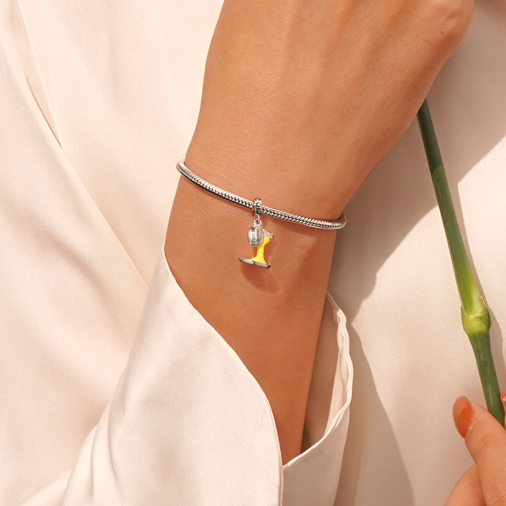 Gnoce "Just in Queso" Cheese Pendant Dangle Charm_6