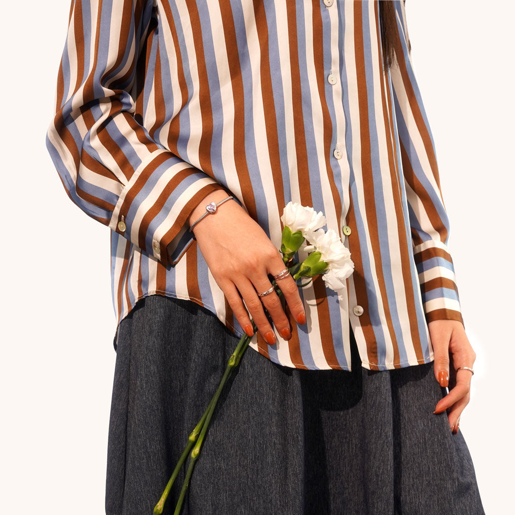 Gnoce "I held you every second of your life" Heart Birthstone Charm_5