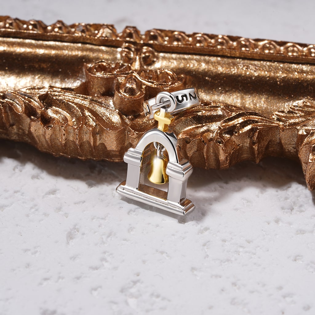 Gnoce Pulpit Church Pendant Dangle Charm_3