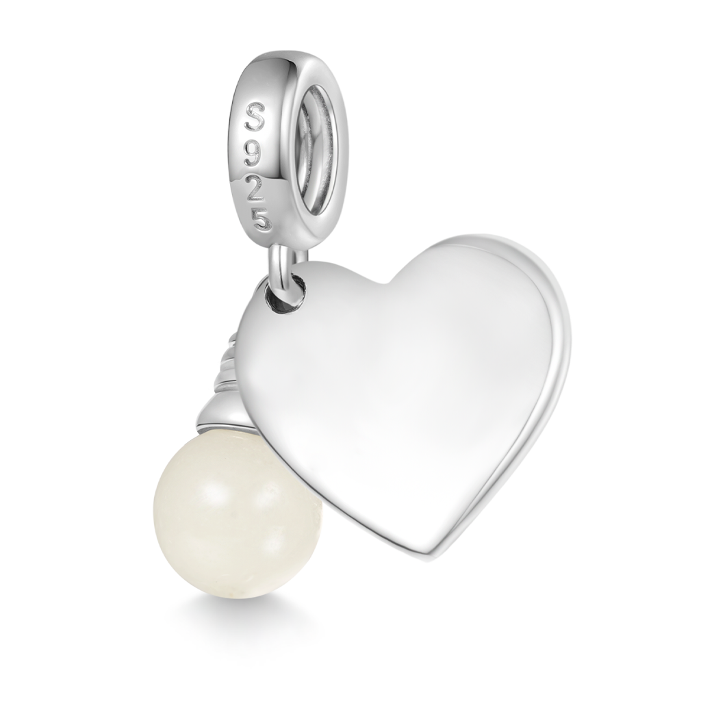 Gnoce "You light up my life" Light Bulb Glow-in-the-Dark Pendant Dangle Charm_3