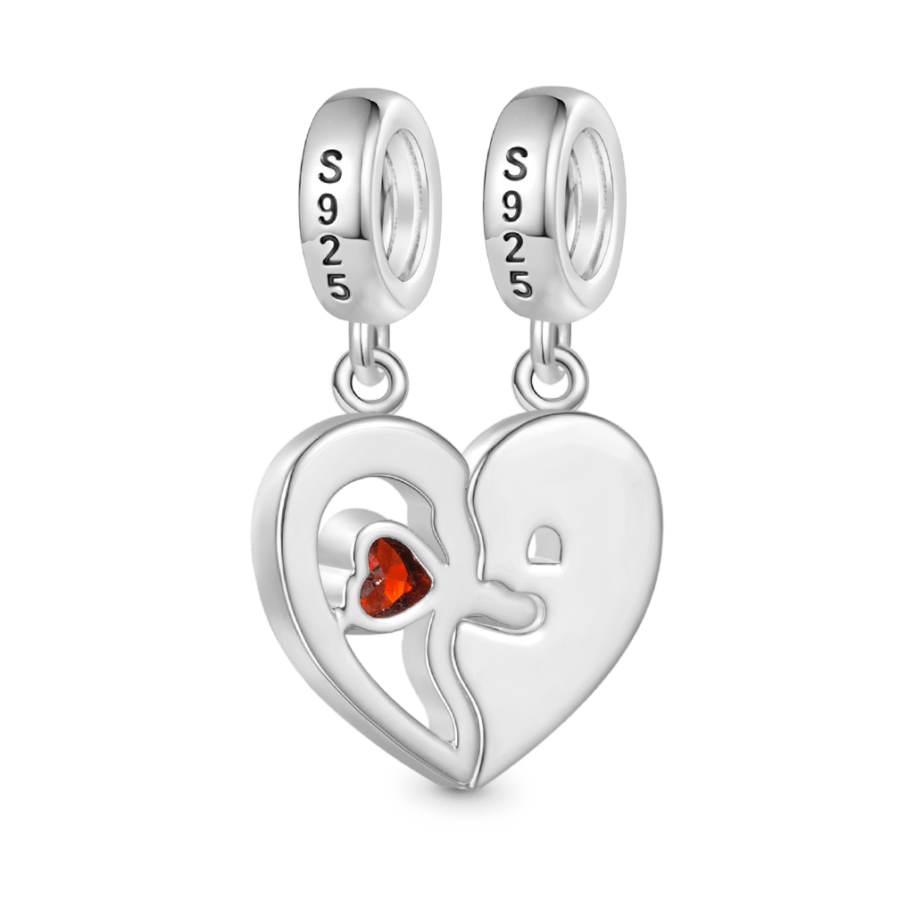 Gnoce "I LOVE YOU" Key Lock Couple Pendant Dangle Charm_2