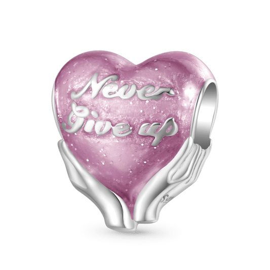 Gnoce "Never Give up" Heart Charm_1