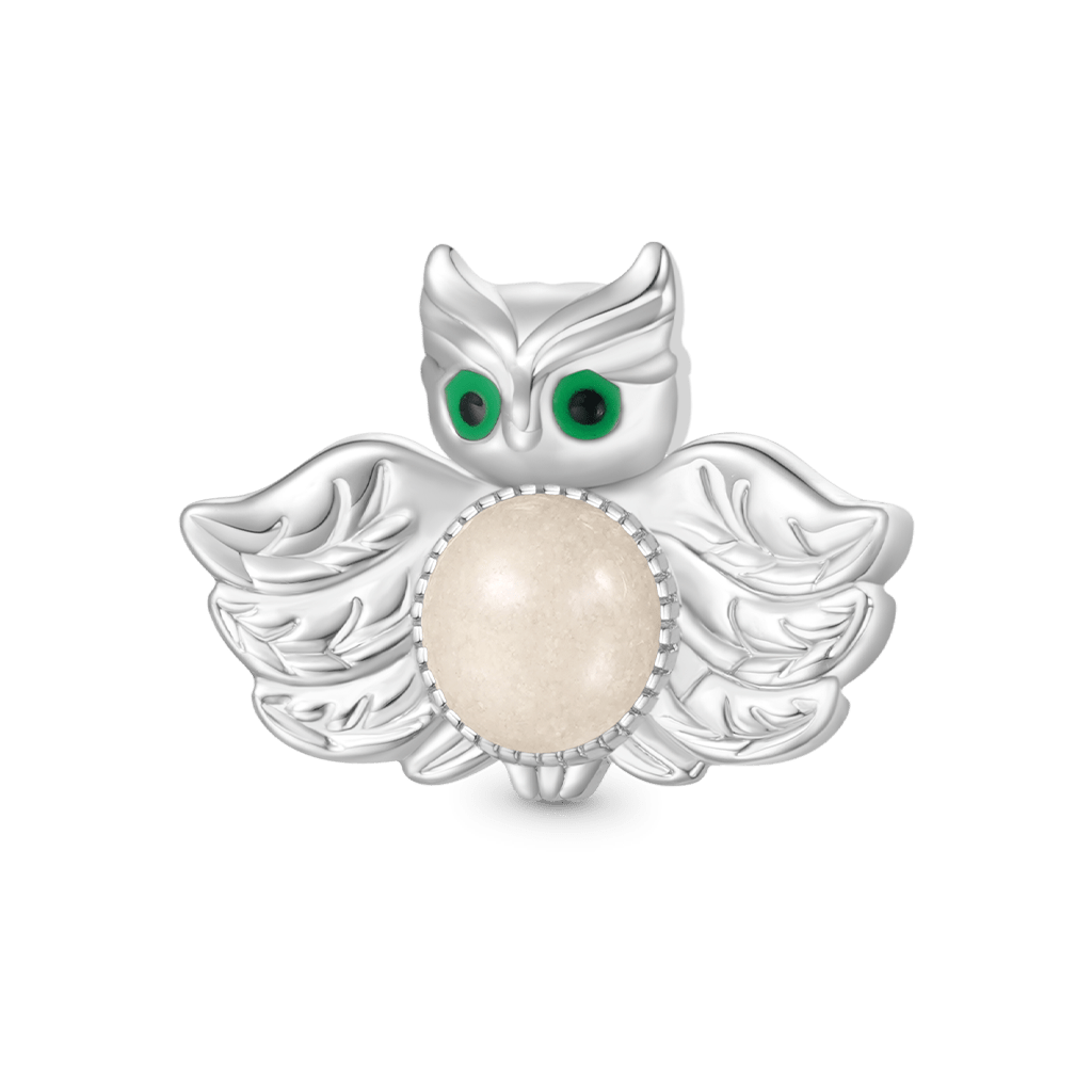Gnoce ​Owl Glow-in-the-Dark Charm_2