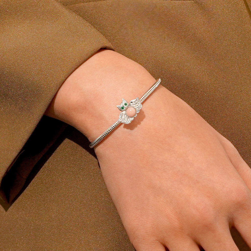 Gnoce ​Owl Glow-in-the-Dark Charm_6