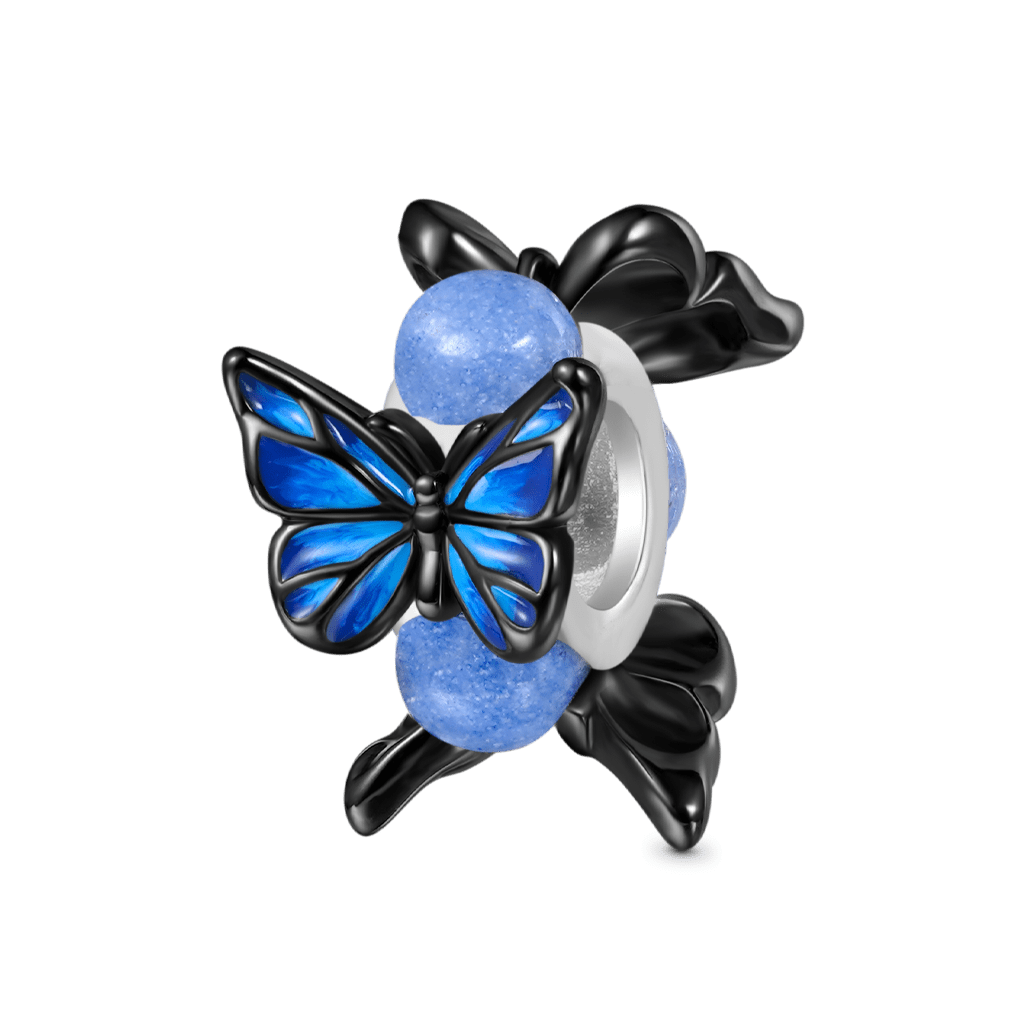Gnoce Blue Morpho Butterfly Glow-in-the-Dark Charm_2