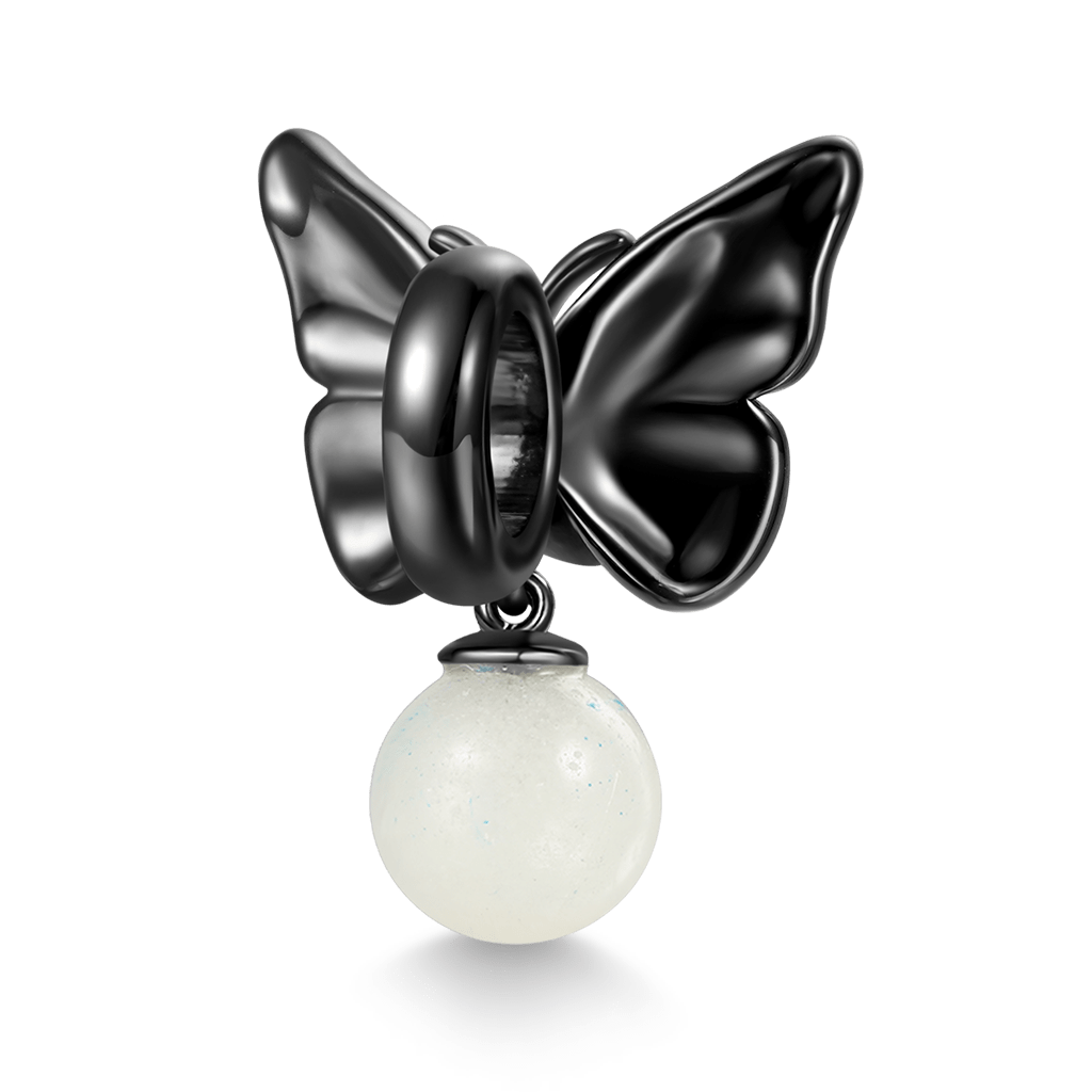 Gnoce Blue Morpho Butterfly Glow-in-the-Dark Charm_3